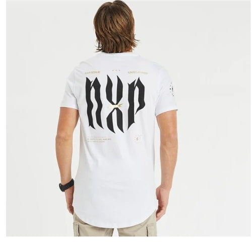 NXP mirage cape back tee