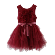embellished rose dress