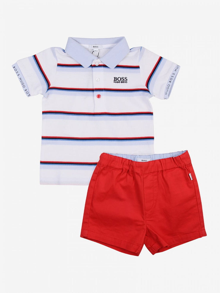 Boss Polo And Short Set (1-18 Months)
