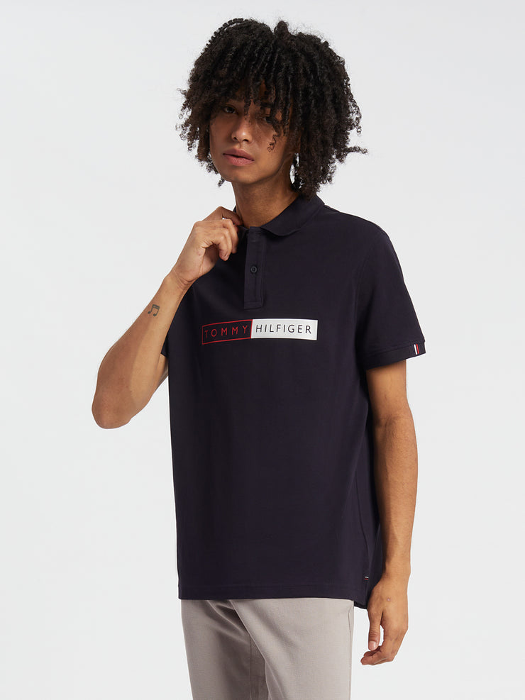 tommy Hilfiger graphic polo