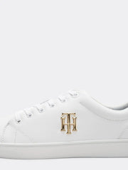 monogram gold sneaker