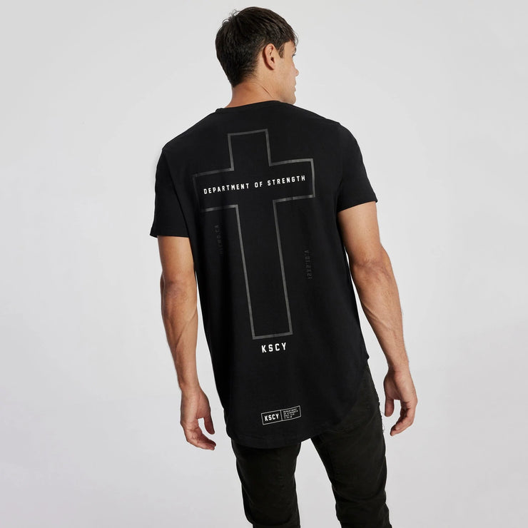 ambition dual curved tee