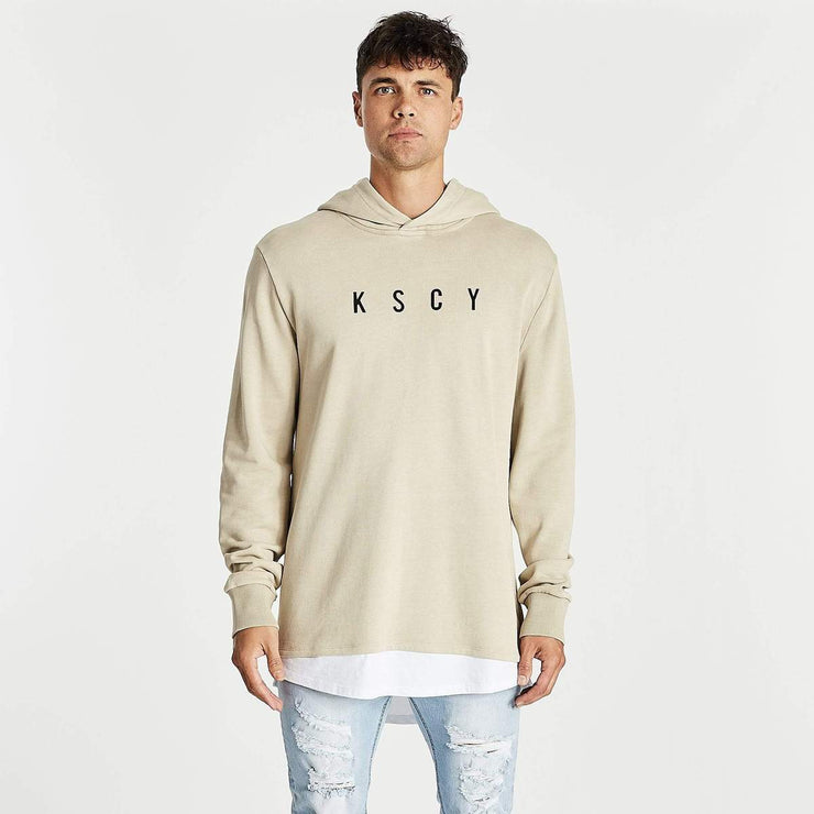 dominate layered hooded sweater