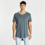 Episodes Dual Curved V-Neck Tee