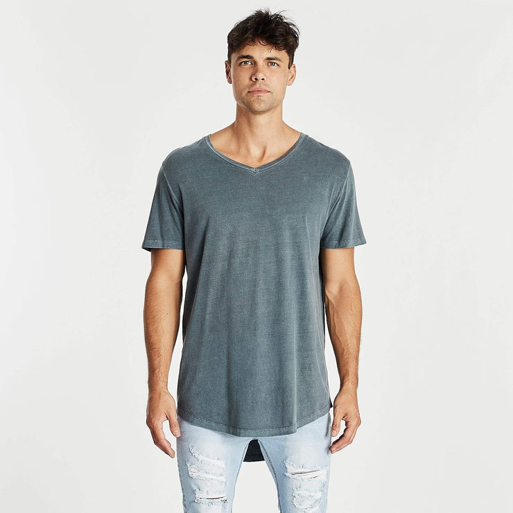 Episodes Dual Curved V-Neck Tee