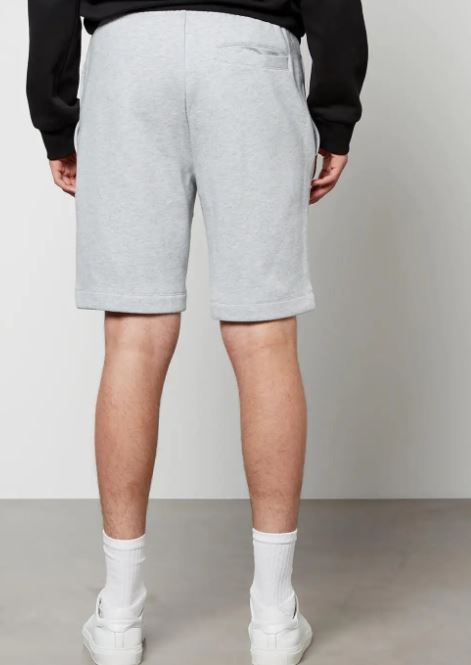 lacoste cotton fleece shorts