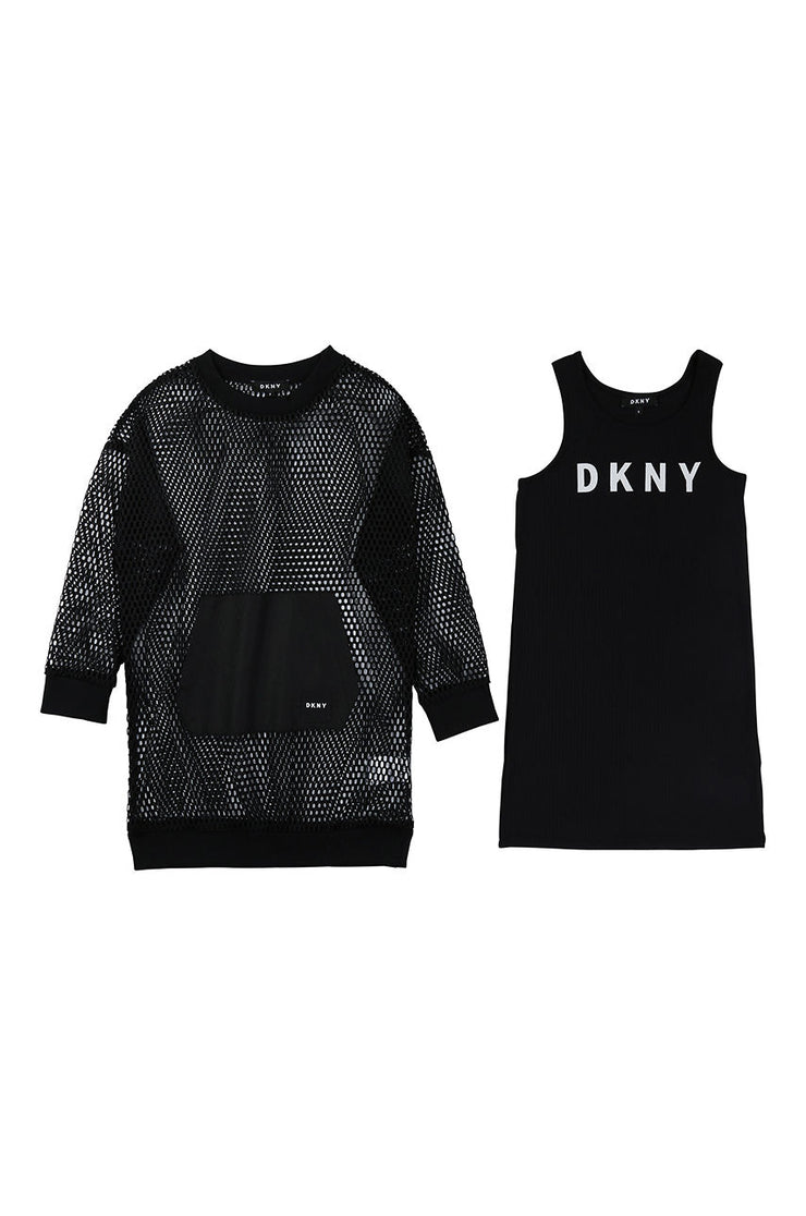 DKNY Mesh Layered Dress (4-5 Years)