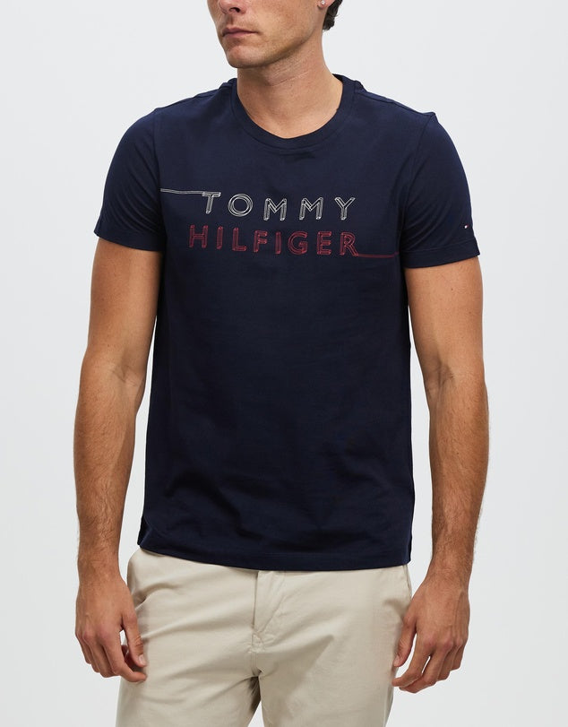 tommy hilfiger wcc large corp tee
