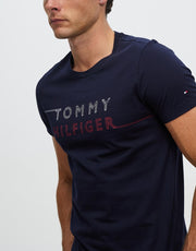 tommy hilfiger wcc large corp tee